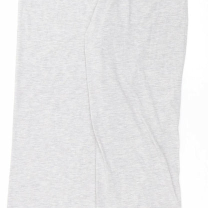 Womens UK Size 12 Debinhams Regular Fit  Grey Trousers