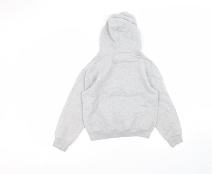 Planet Hollywood Boys Grey  Cotton Pullover Hoodie Size 11-12 Years