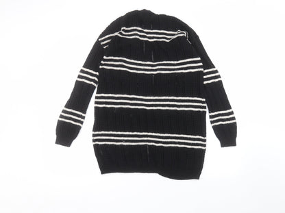 Womens UK Size S Matalan Black Cardigan Jumper