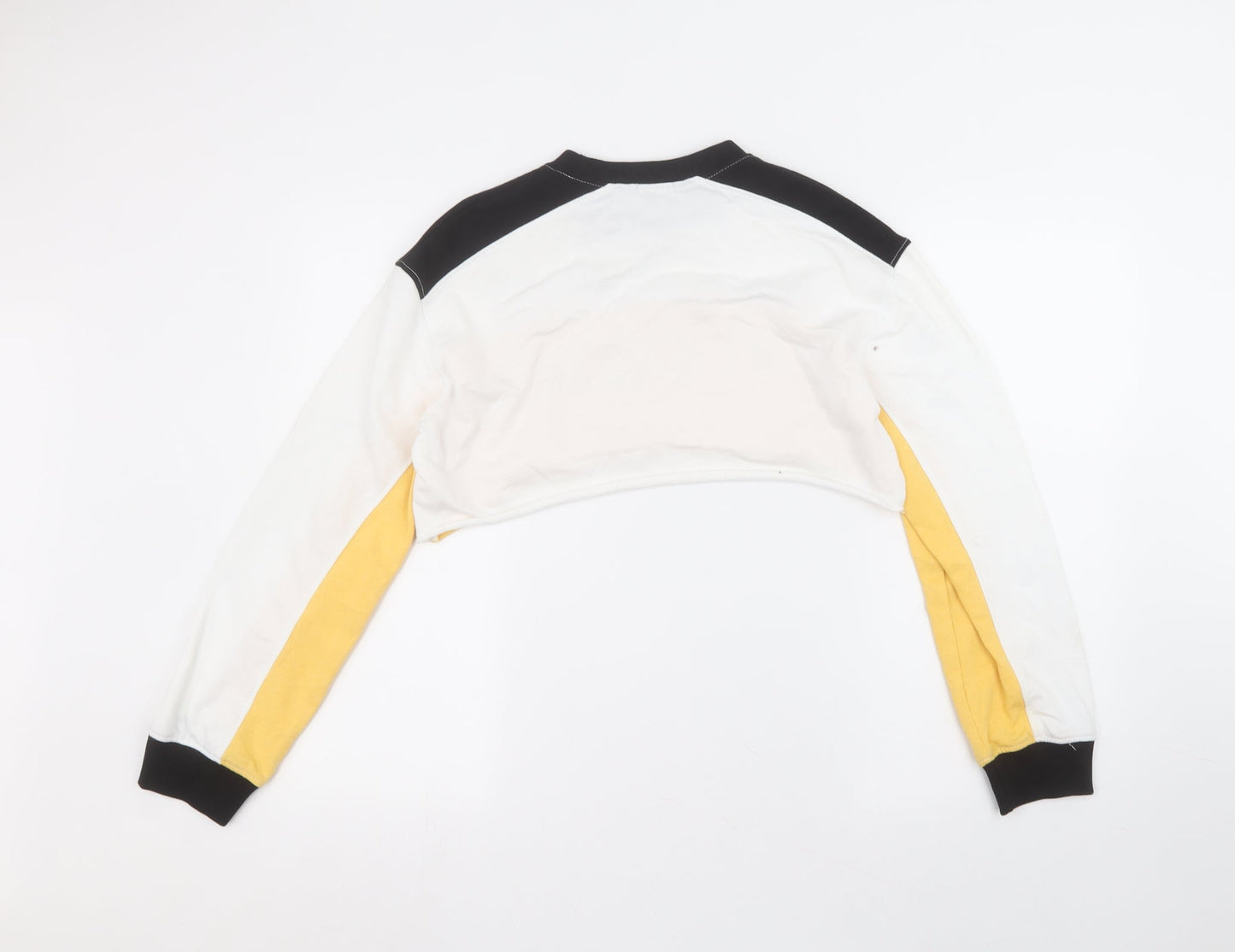 Womens UK Size 10 PRETTYLITTLETHING White Pullover Jumper