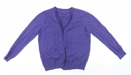 Womens UK Size 12 NEXT Blue Cardigan Jumper
