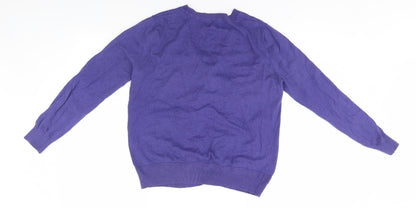 Womens UK Size 12 NEXT Blue Cardigan Jumper