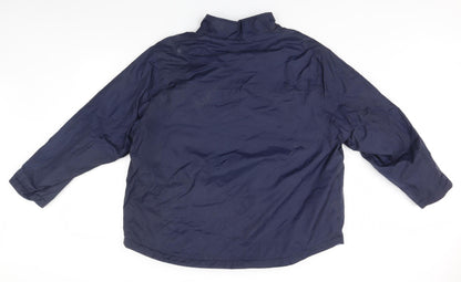 essence Womens Blue   Rain Coat Coat