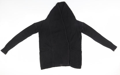 Womens UK Size  Preworn Black Cardigan Jumper