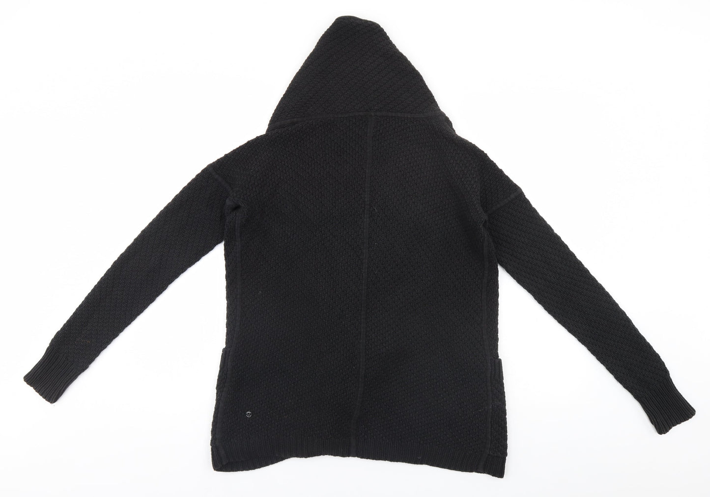 Womens UK Size  Preworn Black Cardigan Jumper