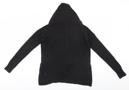 Womens UK Size  Preworn Black Cardigan Jumper