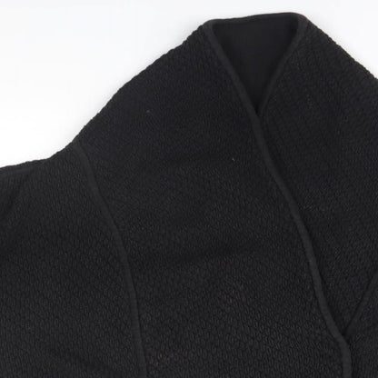 Womens UK Size  Preworn Black Cardigan Jumper