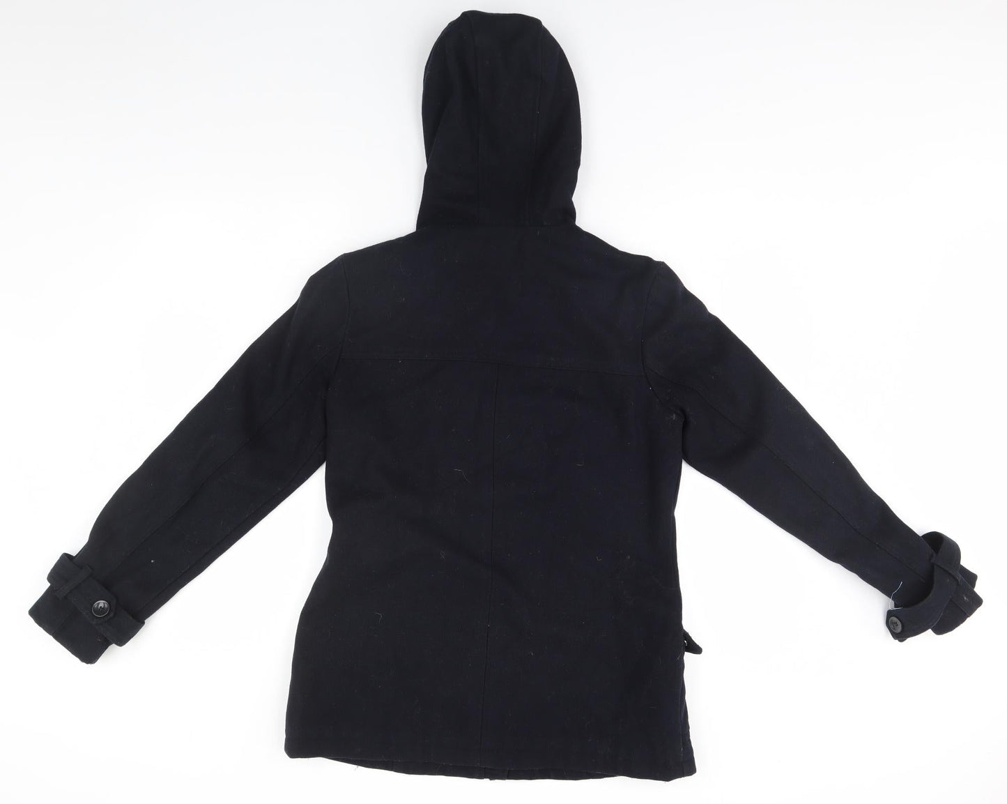Womens UK Size 8 Preworn Blue Overcoat