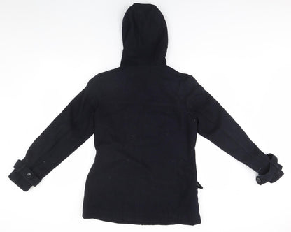 Womens UK Size 8 Preworn Blue Overcoat