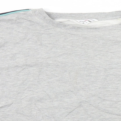 Neon Sheep Mens Grey Round Neck  Cotton Pullover Jumper Size L