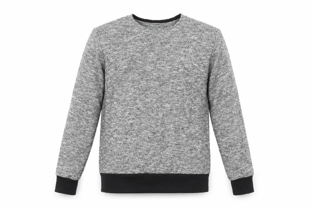 Mens UK Size S Primark Silver Pullover Jumper