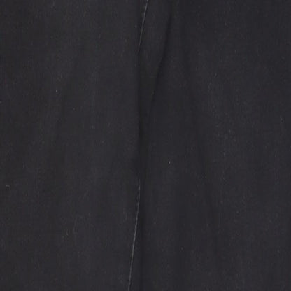 Denim & Co. Womens Black  Cotton Skinny Jeans Size 10 L30 in Regular