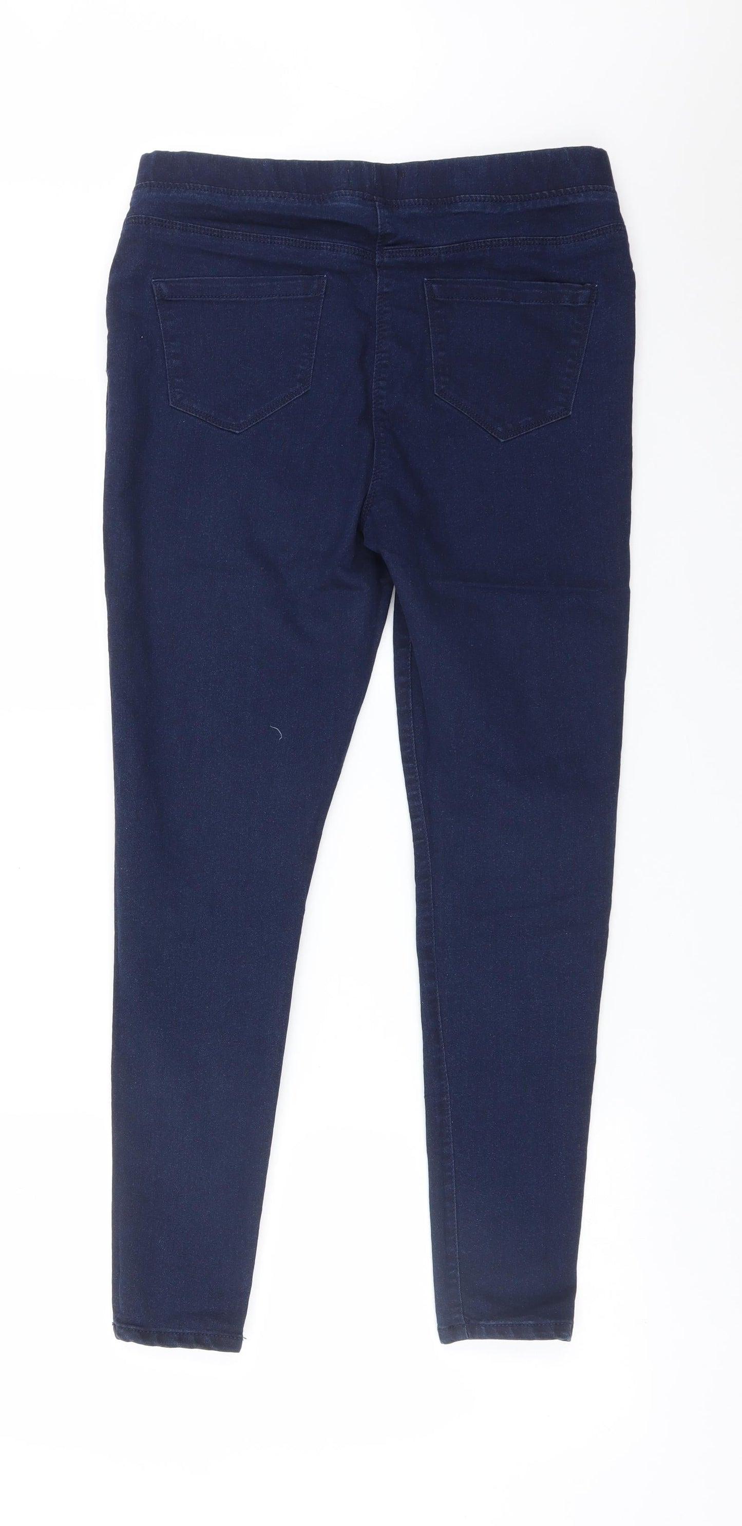 Womens UK Size 12 Studio Regular Fit Jegging Blue Jeans
