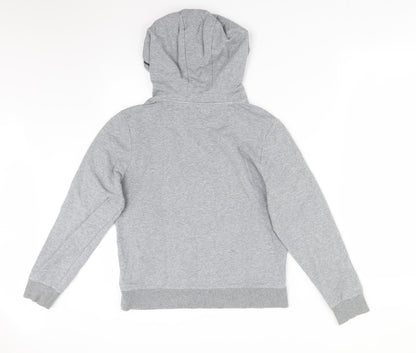 FAIR PLAY Womens Grey  Cotton Pullover Hoodie Size S   - RIDE MORE WORRY LESS