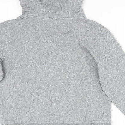 FAIR PLAY Womens Grey  Cotton Pullover Hoodie Size S   - RIDE MORE WORRY LESS