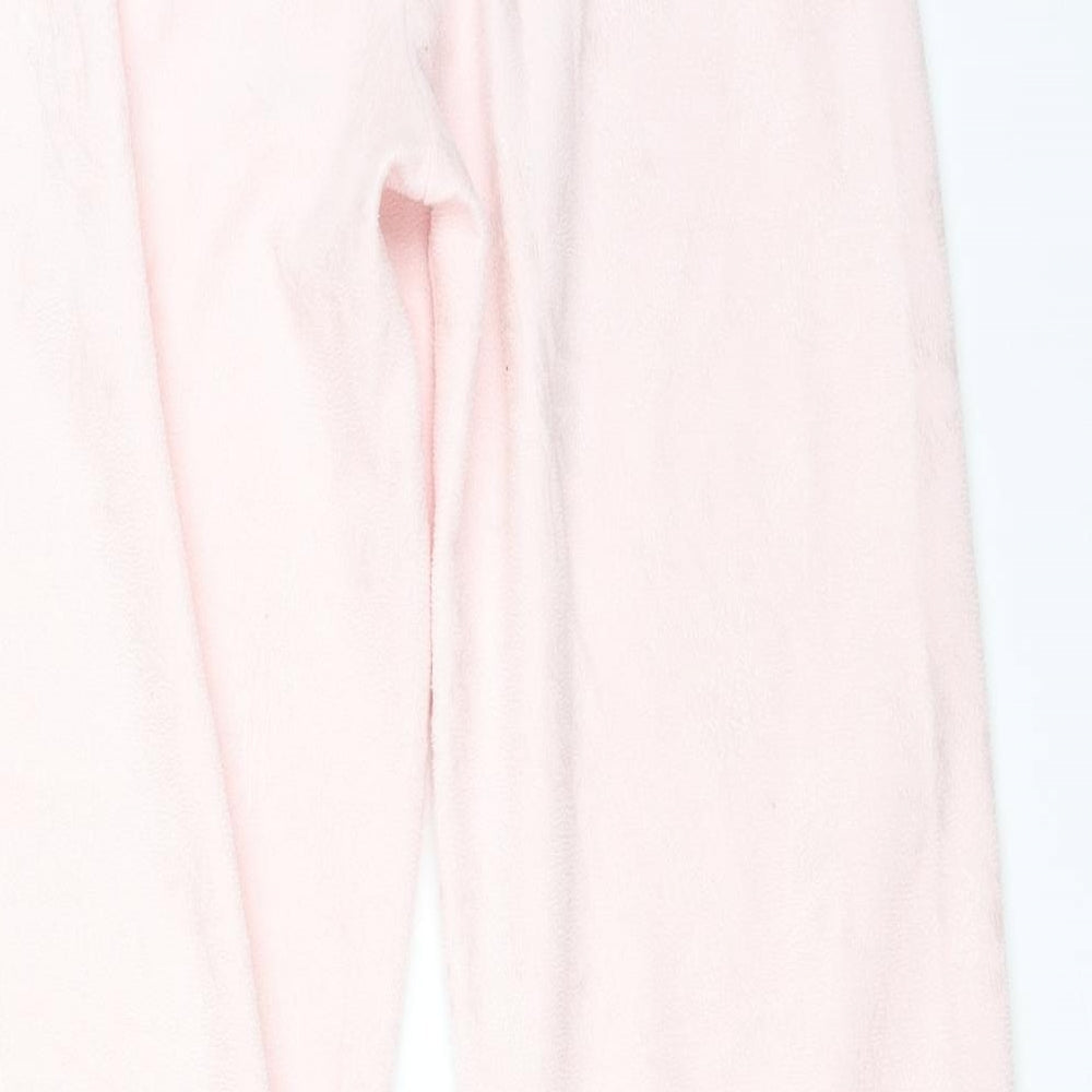 Disney Womens Pink Floral Polyester  Pyjama Pants Size 6