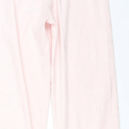 Disney Womens Pink Floral Polyester  Pyjama Pants Size 6