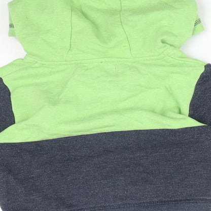 Blue Zoo Boys Multicoloured Colourblock Cotton Pullover Jumper Size 12-18 Months
