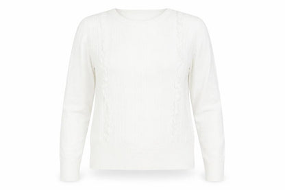 Womens UK Size M Oasis White Basic T-Shirt