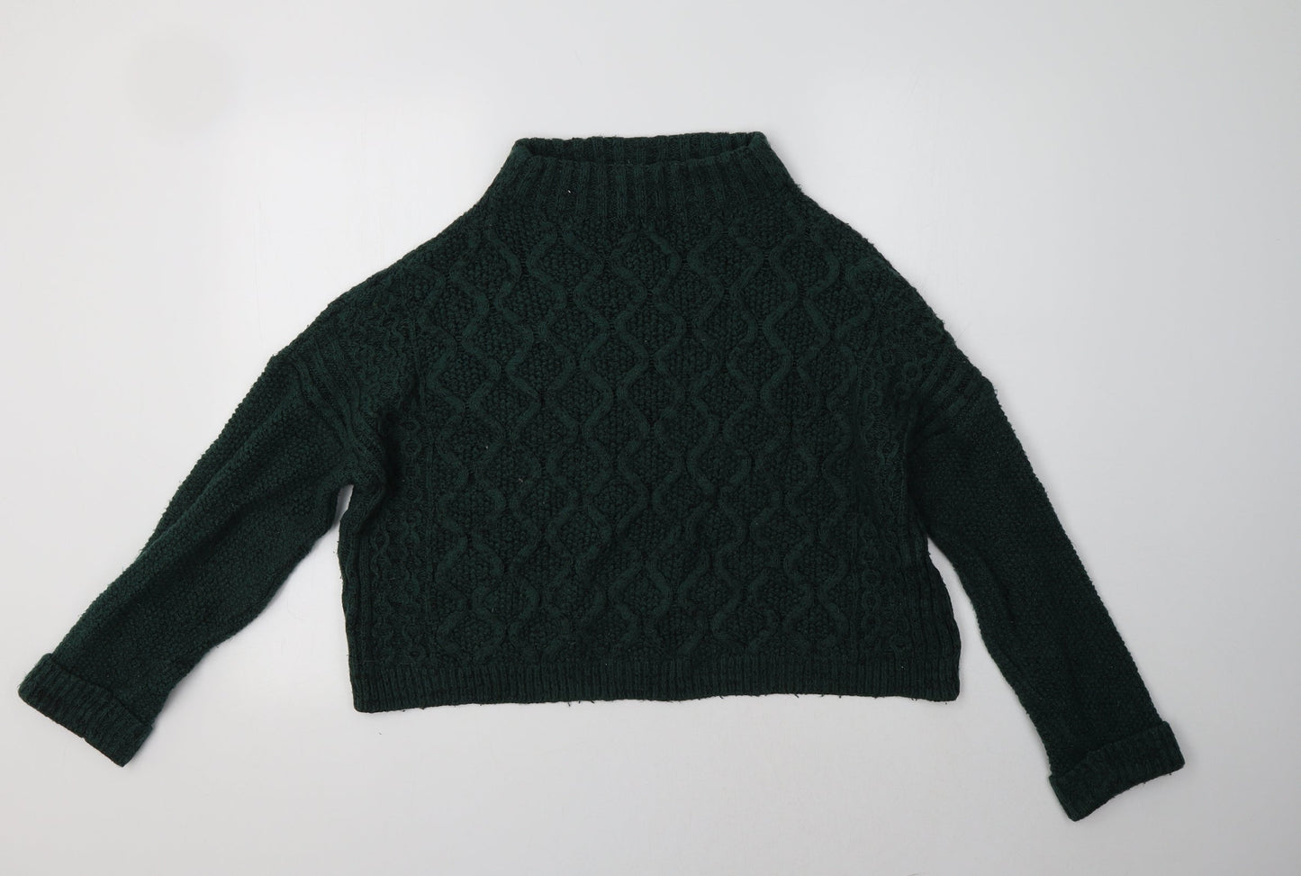Womens UK Size M NEXT Green Pullover Jumper