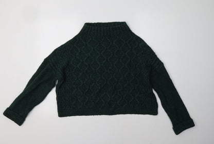 Womens UK Size M NEXT Green Pullover Jumper