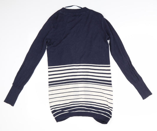 Womens UK Size 10 Atmosphere Blue Cardigan Jumper