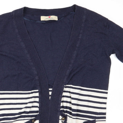 Womens UK Size 10 Atmosphere Blue Cardigan Jumper