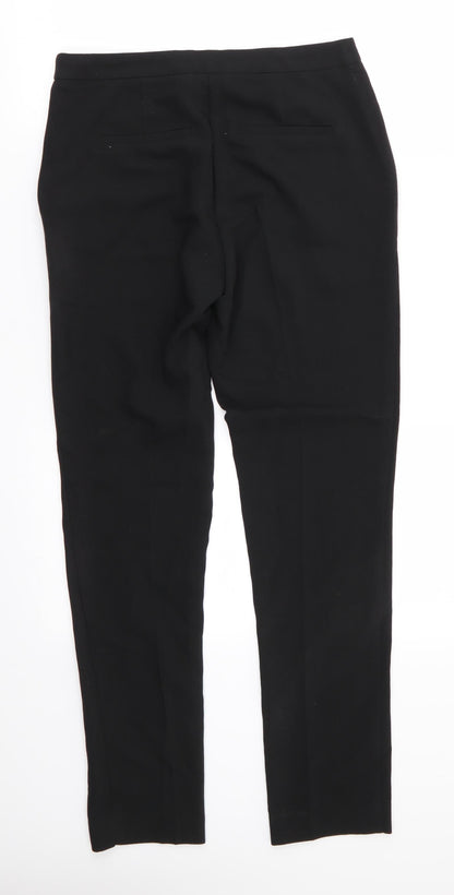 Womens UK Size 8 New Look Regular Fit  Black Trousers