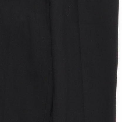 Womens UK Size 8 New Look Regular Fit  Black Trousers