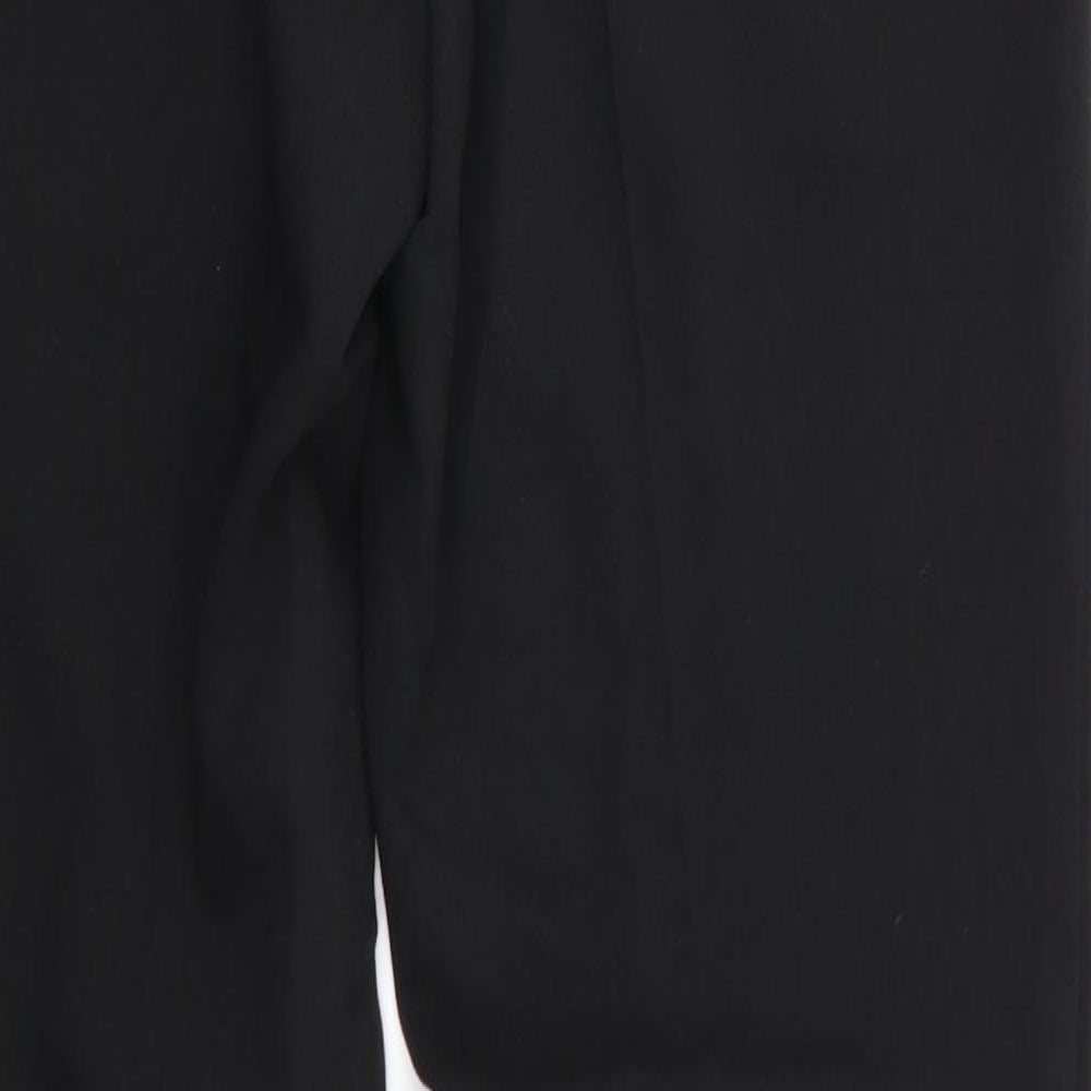 Womens UK Size 8 New Look Regular Fit  Black Trousers