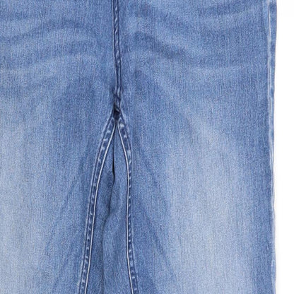 Denim Co Womens Blue  Cotton Skinny Jeans Size 10 L30 in Regular