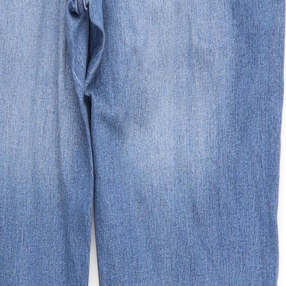Denim Co Womens Blue  Cotton Skinny Jeans Size 10 L30 in Regular