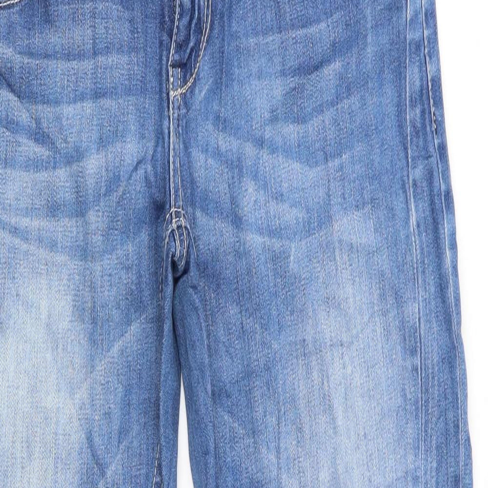 My Feminine Denim Womens Blue   Straight Jeans Size 6 L31 in Regular  - Deep Waistband