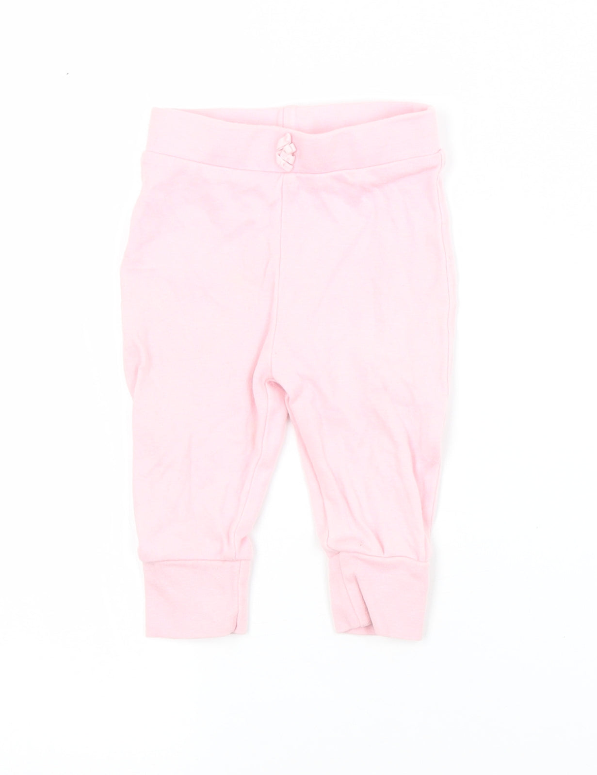 George Baby Pink  Cotton Capri Trousers Size 3-6 Months