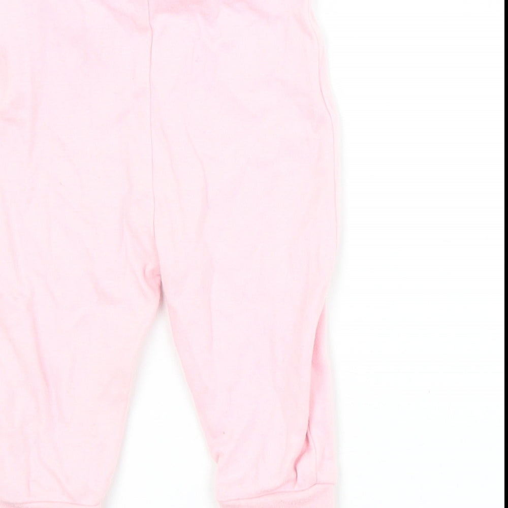 George Baby Pink  Cotton Capri Trousers Size 3-6 Months