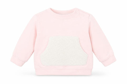 Kyle & Deena Girls Pink  Cotton Pullover Jumper Size 0-3 Months