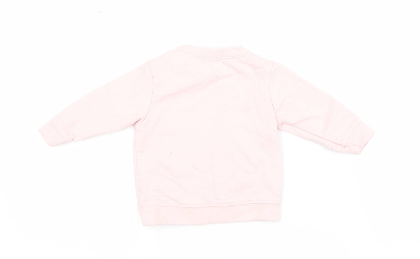 Kyle & Deena Girls Pink  Cotton Pullover Jumper Size 0-3 Months