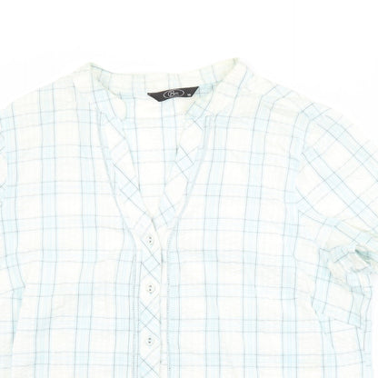 Womens UK Size 16 BM Multicoloured Basic Button-Up