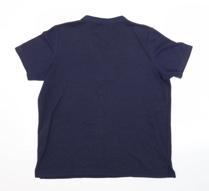 Womens UK Size M BM Blue Basic Blouse