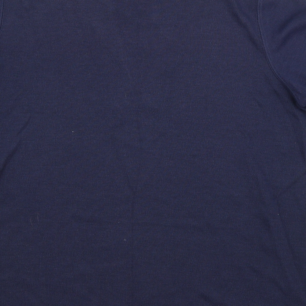 Womens UK Size M BM Blue Basic Blouse