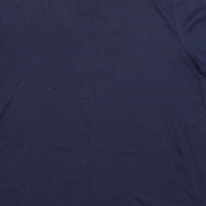 Womens UK Size M BM Blue Basic Blouse