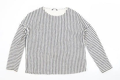 Womens UK Size 16 M&S White Pullover Jumper