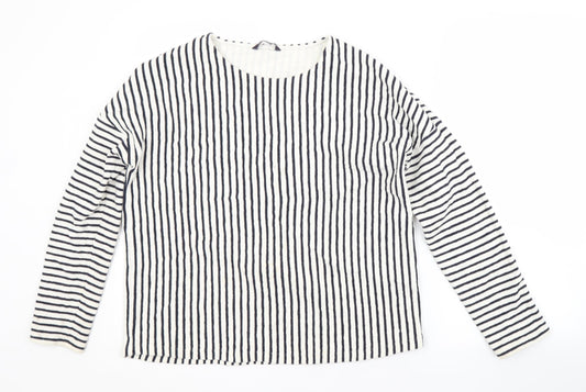 Womens UK Size 16 M&S White Pullover Jumper