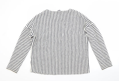 Womens UK Size 16 M&S White Pullover Jumper