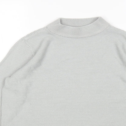Womens UK Size S VERO MODA Grey Pullover Jumper