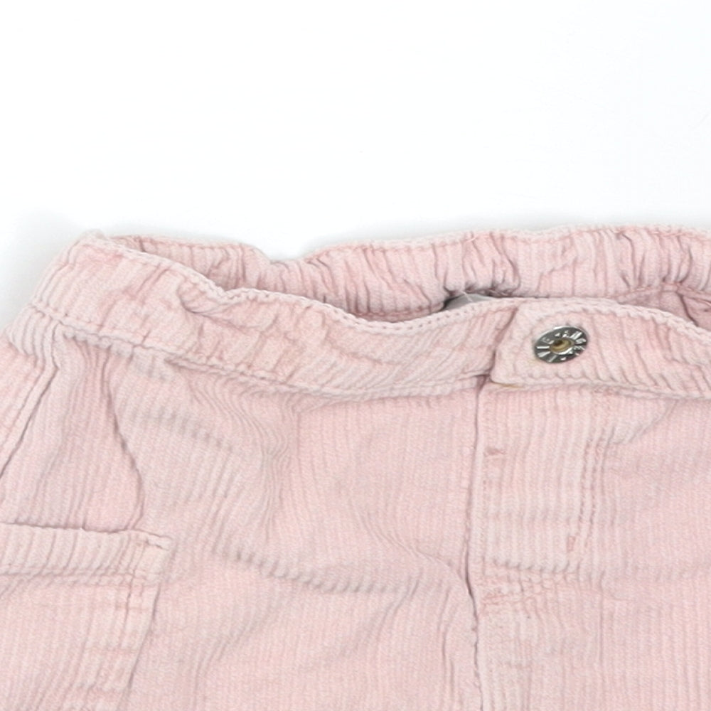 EVIE Girls Pink  Cotton Straight & Pencil Skirt Size 4-5 Years  Regular