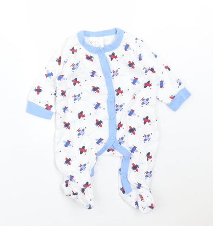 MOON&STARS Boys Multicoloured  Cotton Babygrow One-Piece Size Newborn   - PLANES