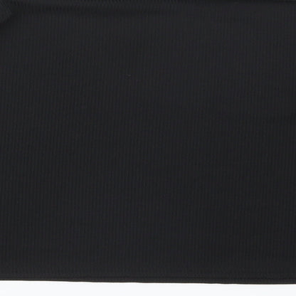 Nasty Gal Womens Black  Polyester Pullover Sweatshirt Size 12