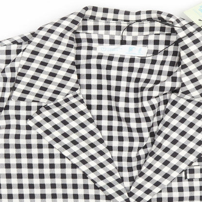 Primark Womens White Check  Jacket  Size 10