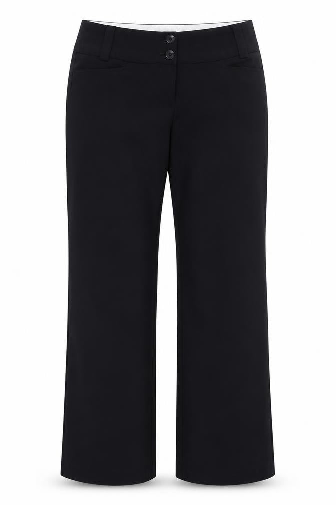Womens UK Size 12 New Look Regular Fit  Black Trousers